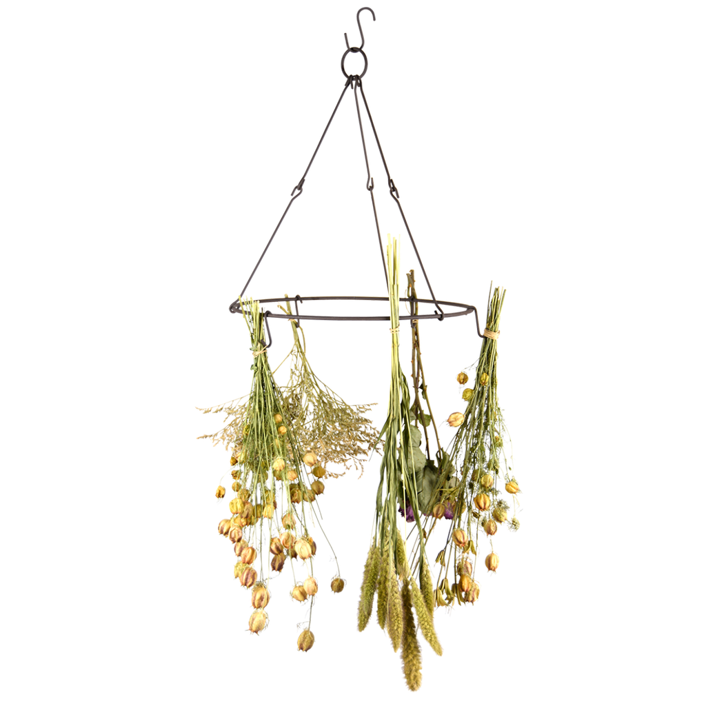 Séchoir métal pour fleurs et herbes