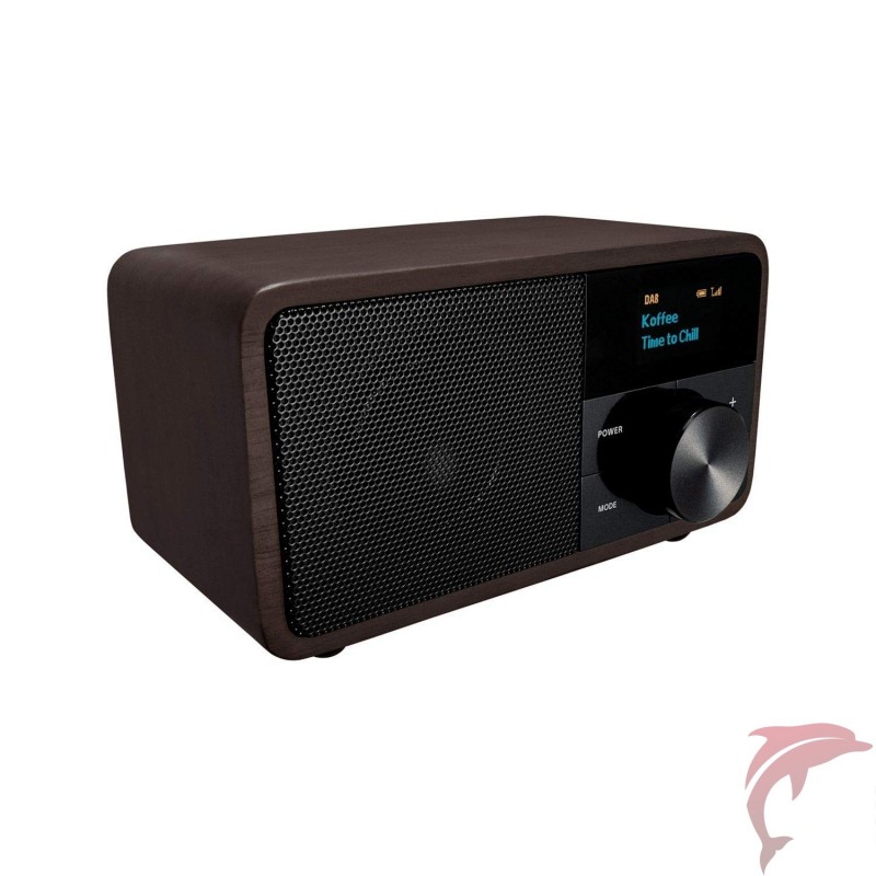 Radio mini DAB DDR-7 WOOD