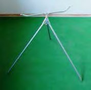 Arroseur circulaire à 2 bras monté sur trépied léger avec raccord rapide en laiton