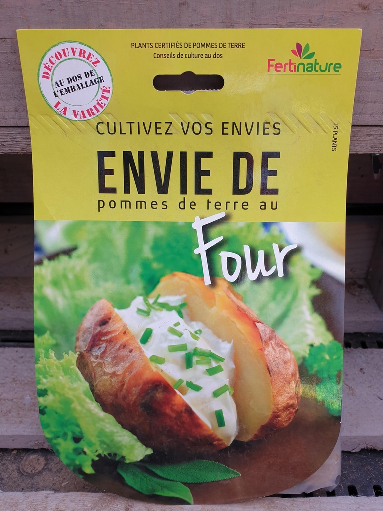 ENVIE DE PDT AU FOUR 15 PLANTS