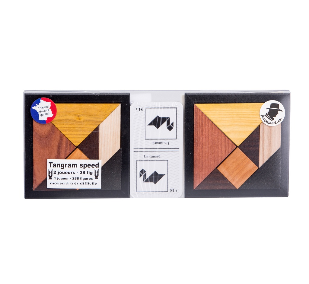 Tangram speed coloré pour 2 joueurs