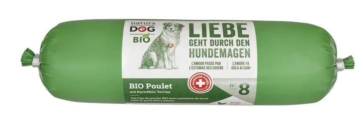 Nourriture BIOSUISSE Poulet aux pommes de terre 400 g