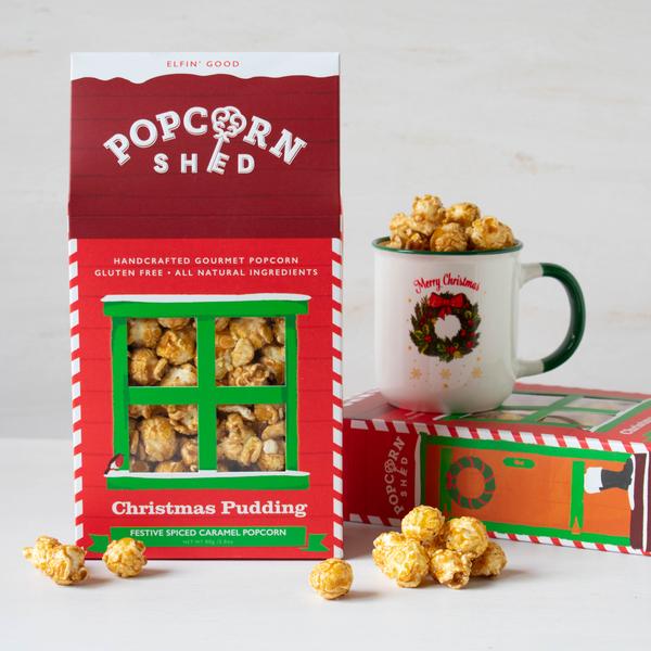 Popcorn Christmas Pudding 80gr
