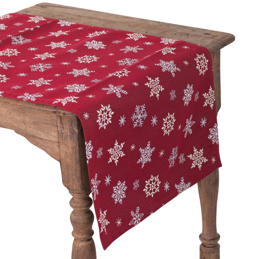 Chemin de table Snow Gob lurex
