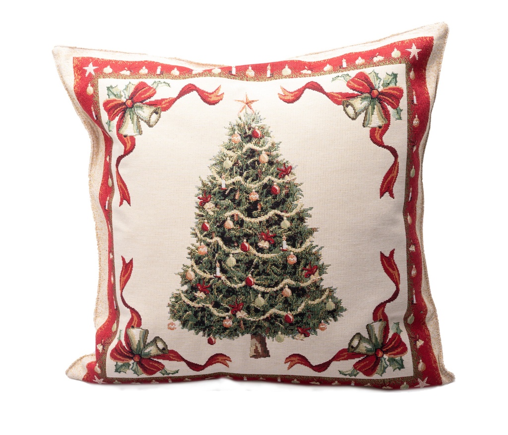 Housse de coussin Sapin de Noël