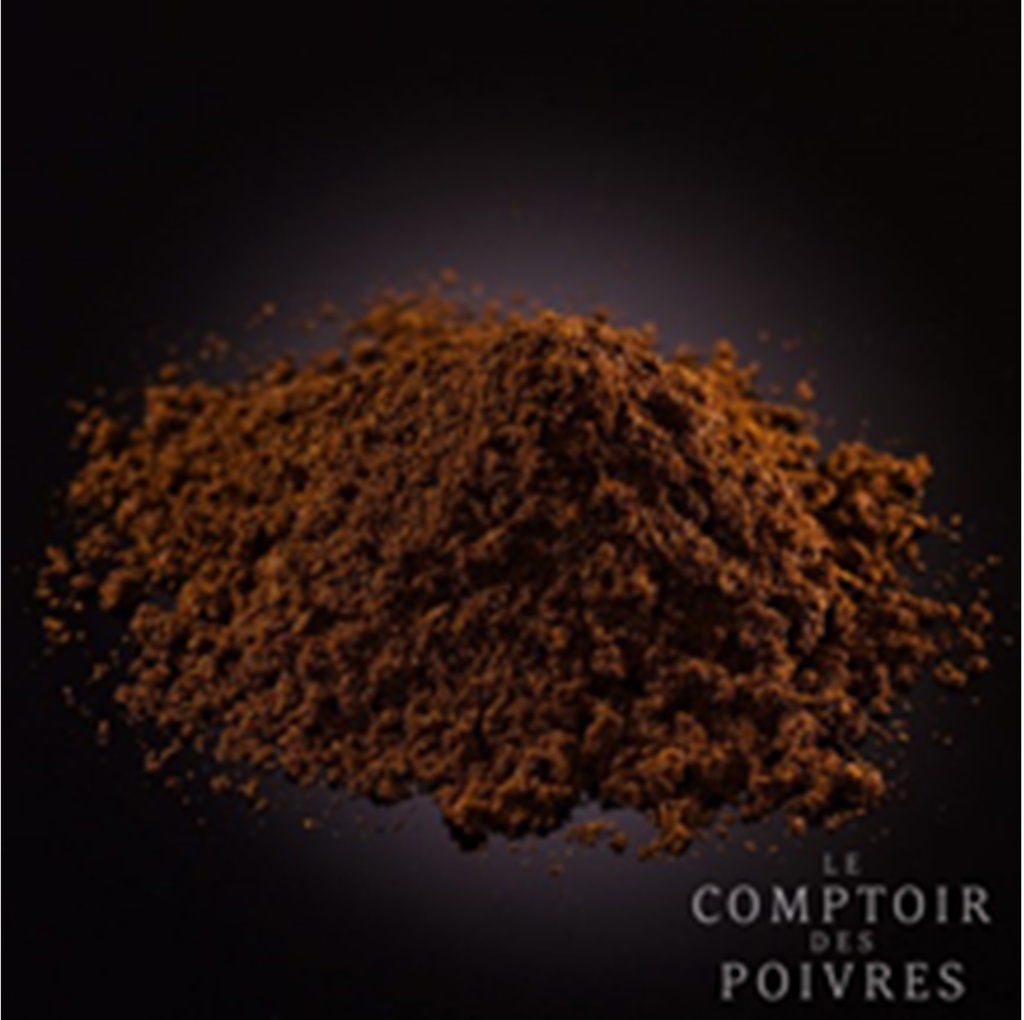 Poudre de gousse de vanille Bourbon de Madagascar 20gr