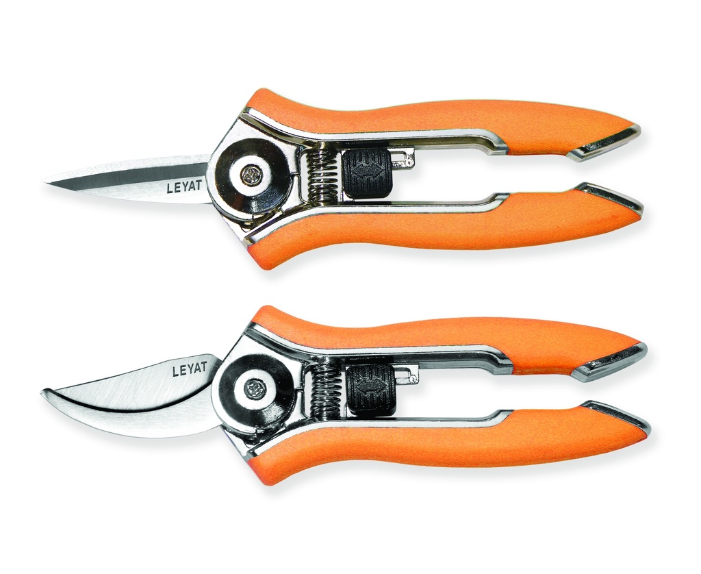 Duo sécateurs Happy Line Orange
