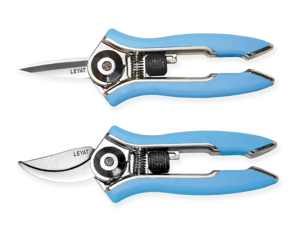 Duo sécateurs Happy Line Bleu