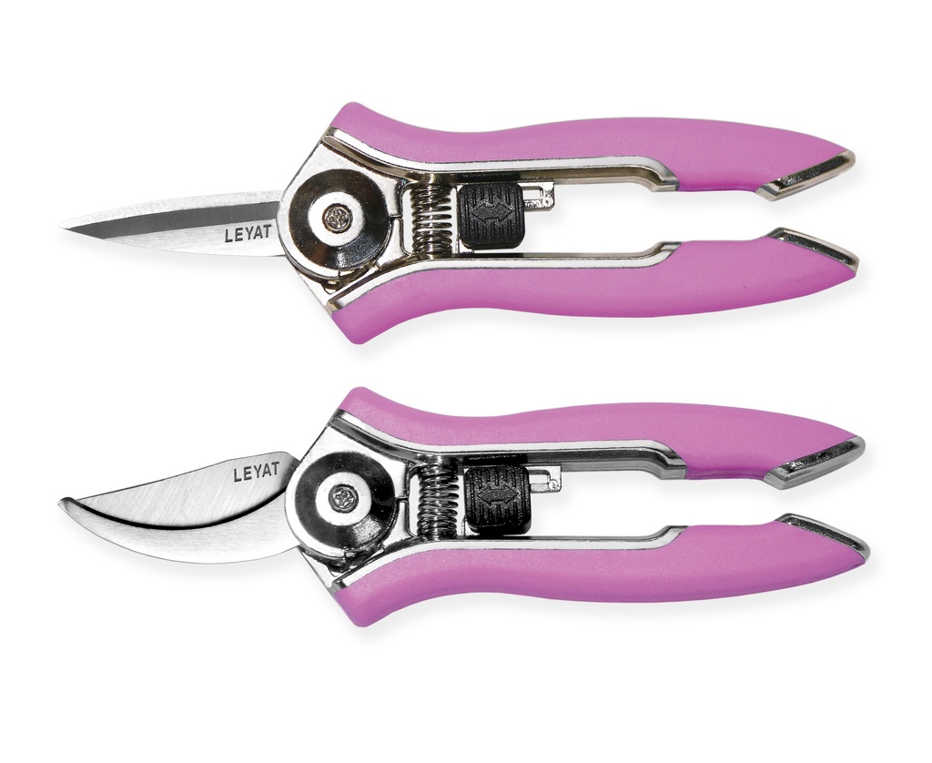 Duo sécateurs Happy Line Violet