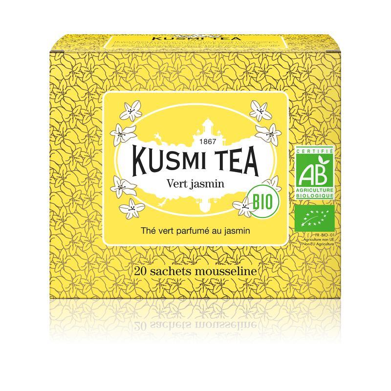 Vert Jasmin Bio - Etui 20 sachets mousseline - 40gr