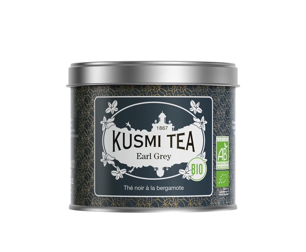 Earl Grey Bio - Boîte métal 100gr