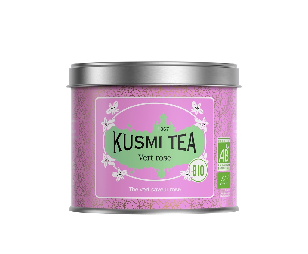Vert Rose Bio - Boîte métal 100gr