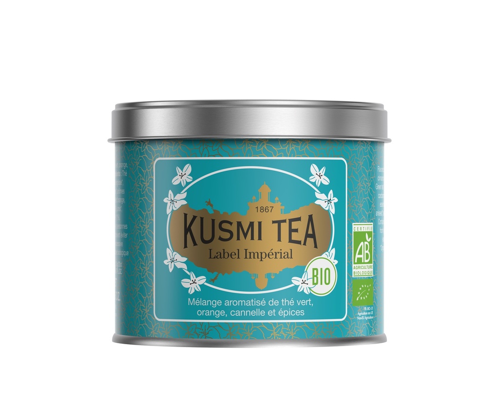 Label Impérial Bio - Boîte métal 100g