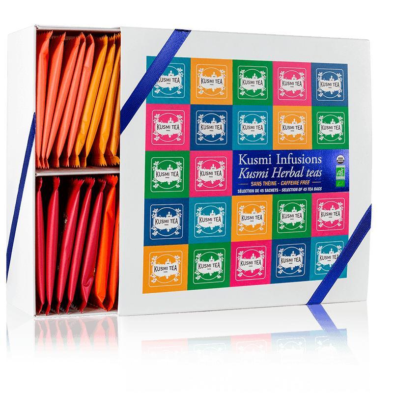 Kusmi Infusions Bio - Coffret 45 sachets
