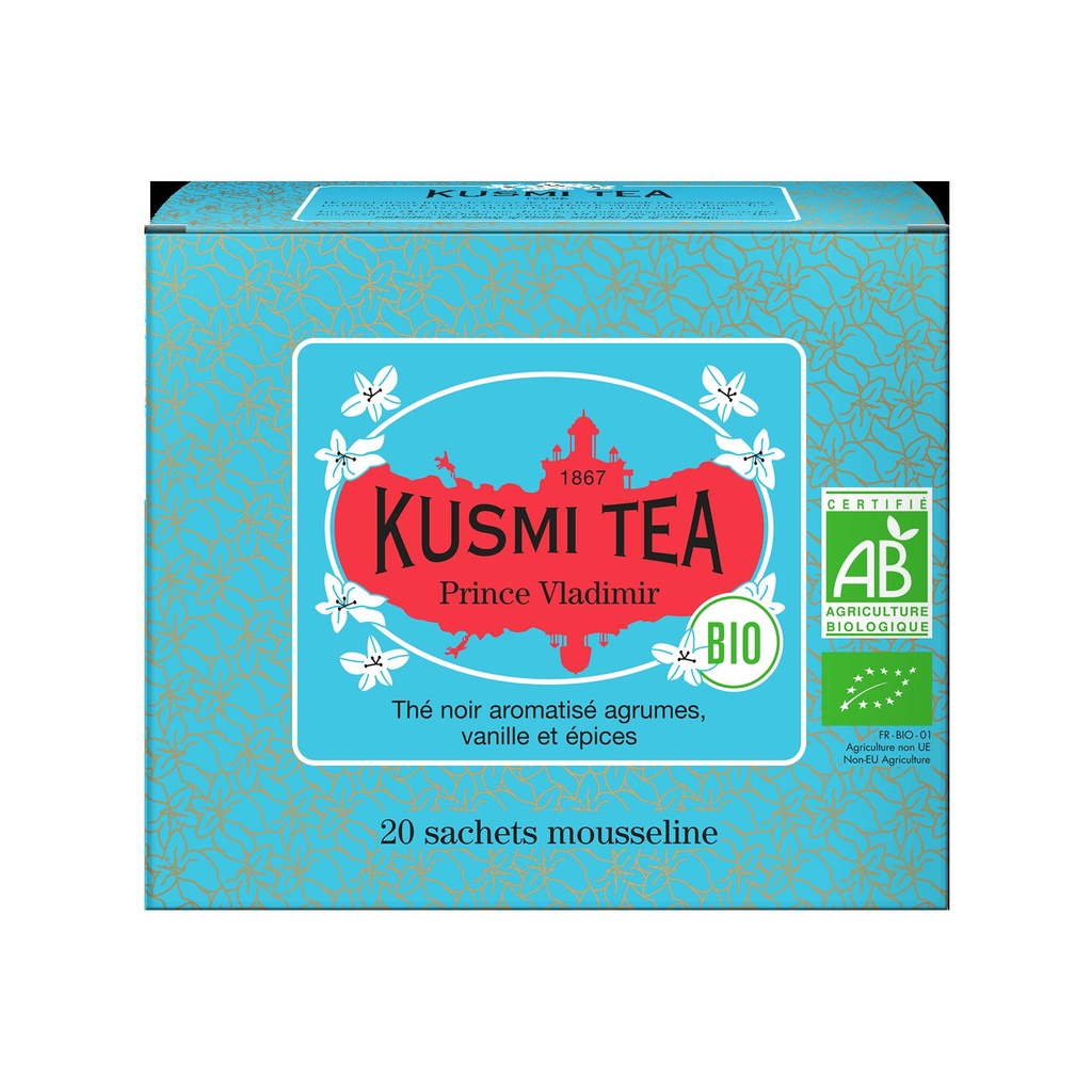 Prince Vladimir Bio - Etui 20 sachets mousseline - 40gr