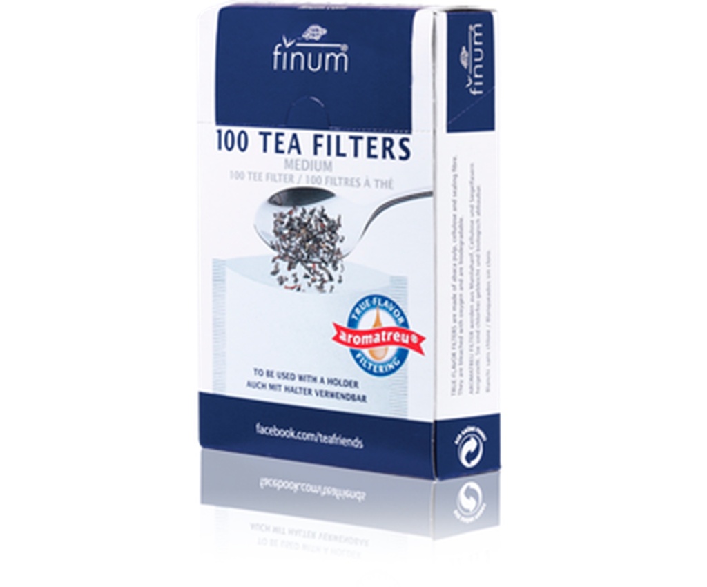 Filtres à Thé FINUM, boite de 100