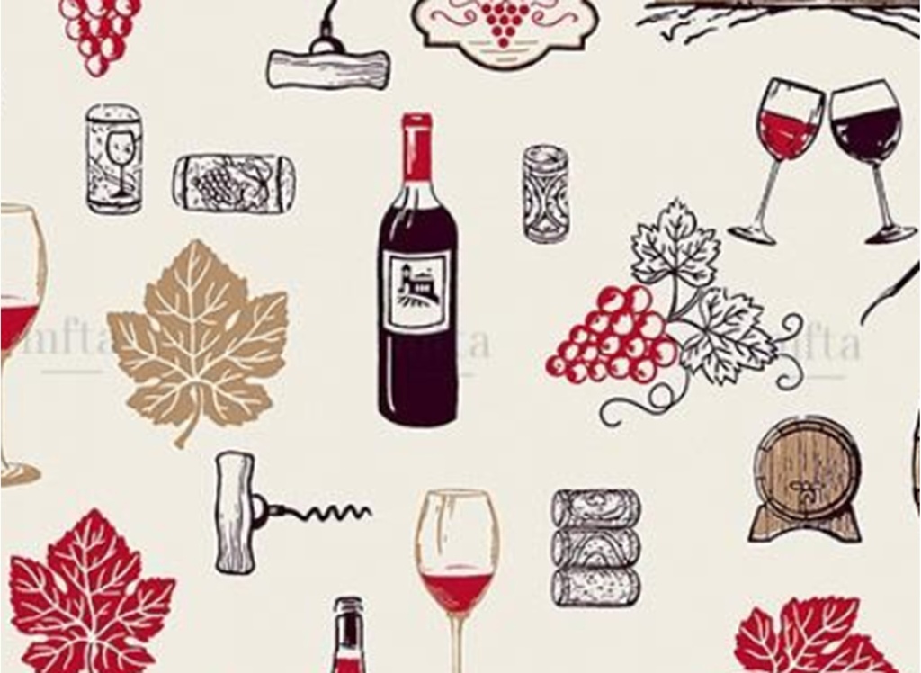 Nappe Imprégnée Vignoble  au mètre