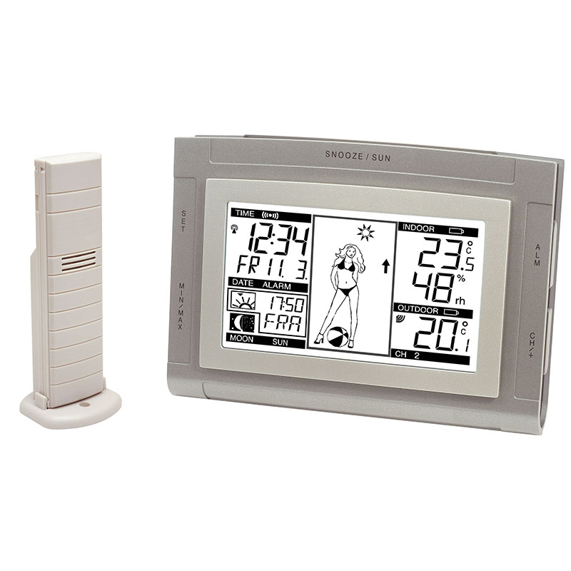 Station Météo Simple WS9711 ARGENT