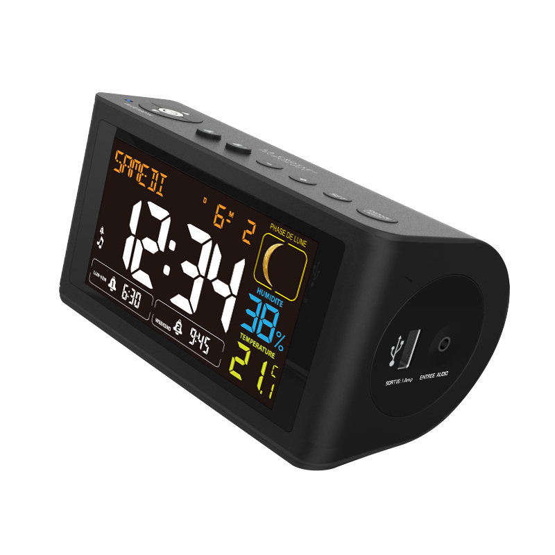 Réveil Digital WT470 NOIR