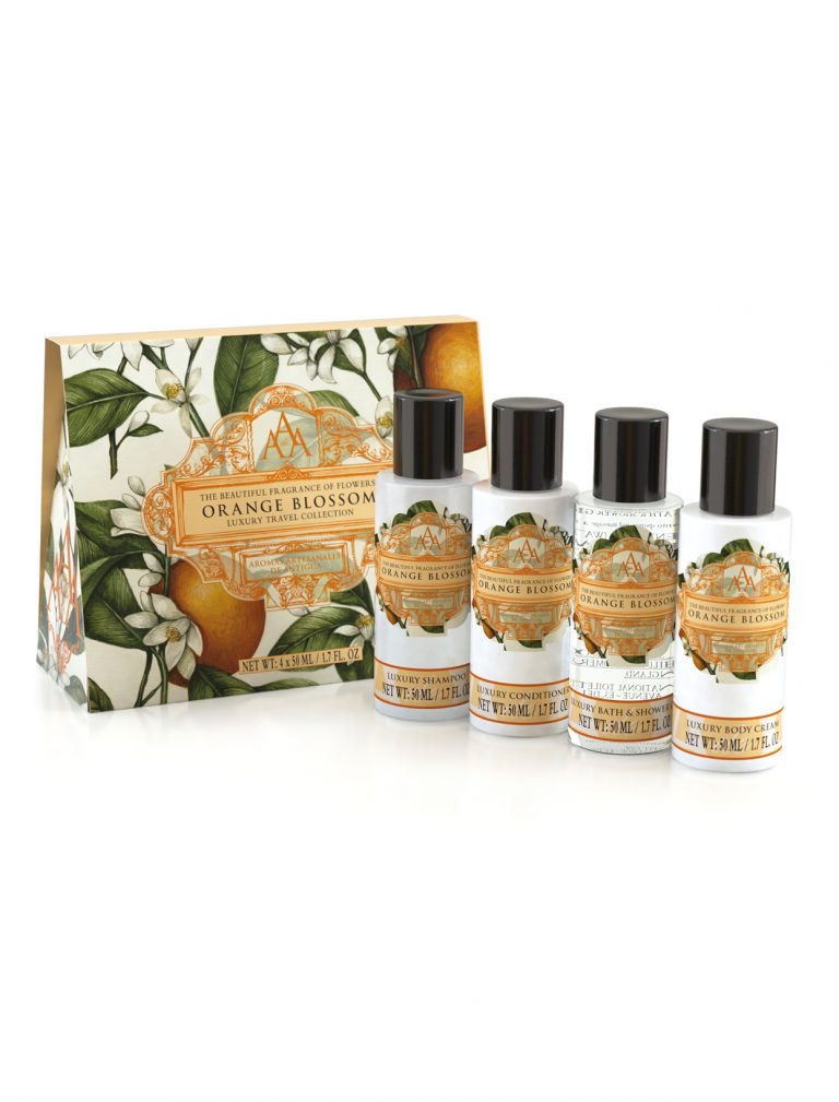 Coffret Collection Voyage Fleur d'oranger 4x50ml