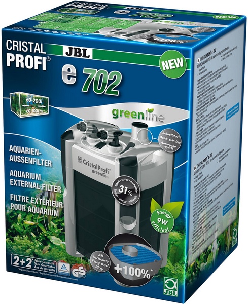 JBL CristalProfi e702 greenline 9 W