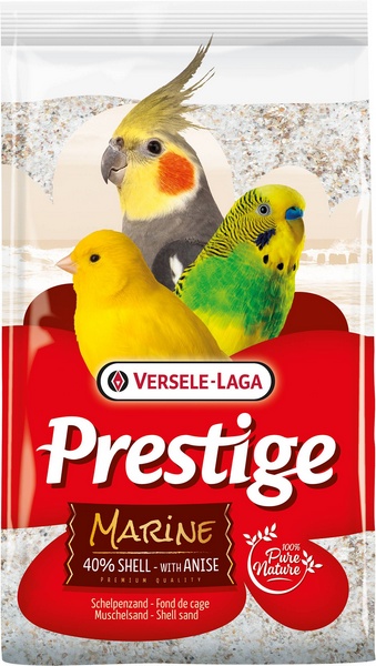 Versele-Laga Prestige Marine, Fond de cage, blanc, 5 kg