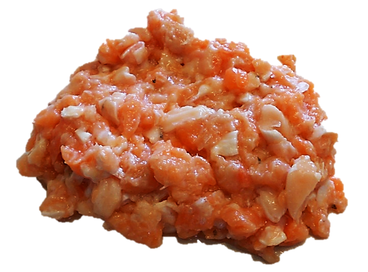 Filet de saumon émincée