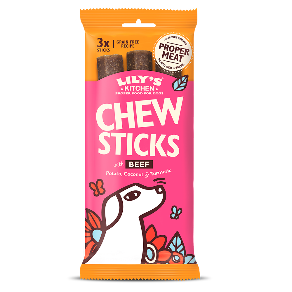 Lily's dog Chew Sticks Beef