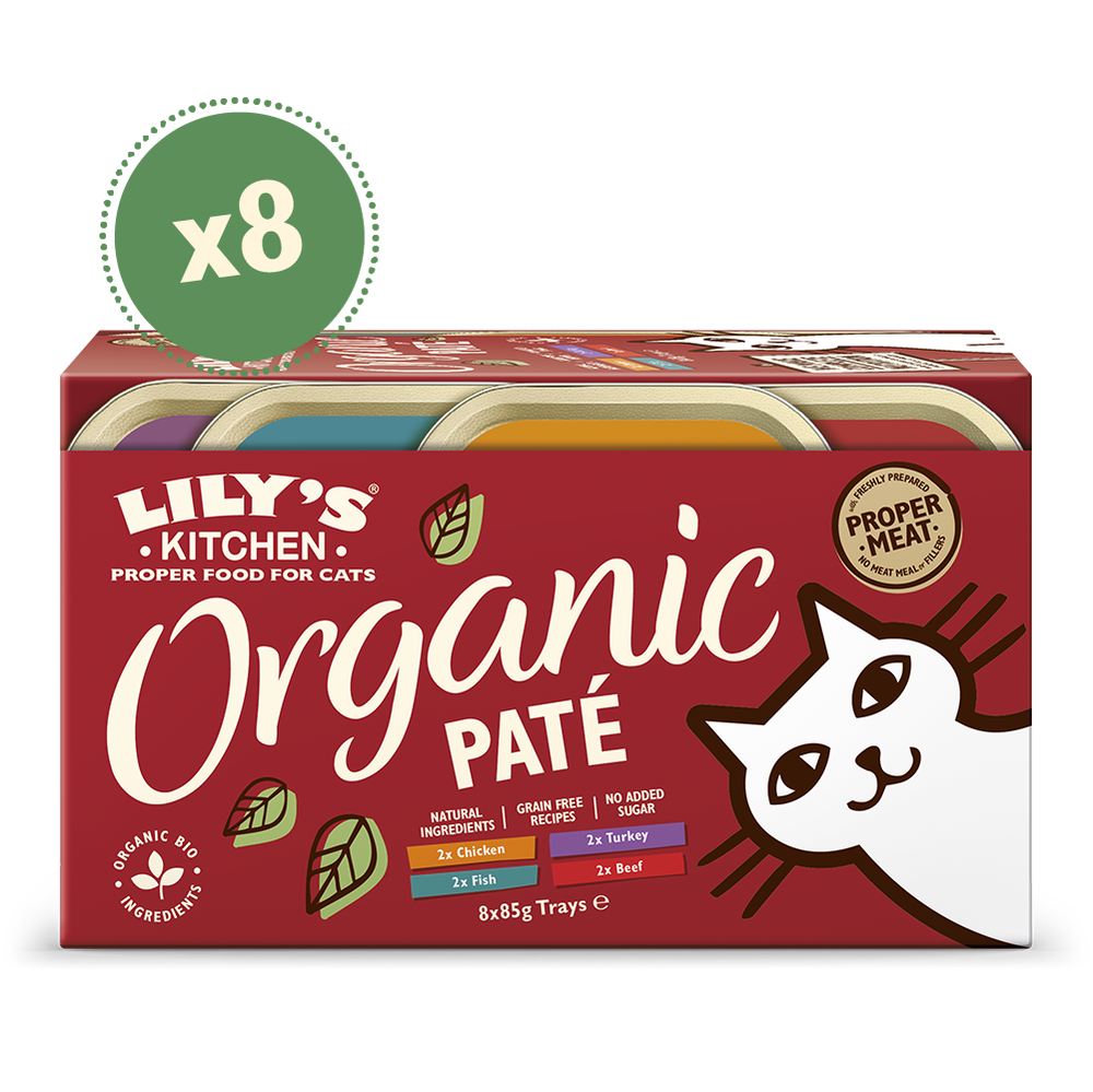 Lily's cat Adult Organic Paté Multipack