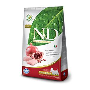 N&D PRIME Mini Poulet & Grenade 2.5kg