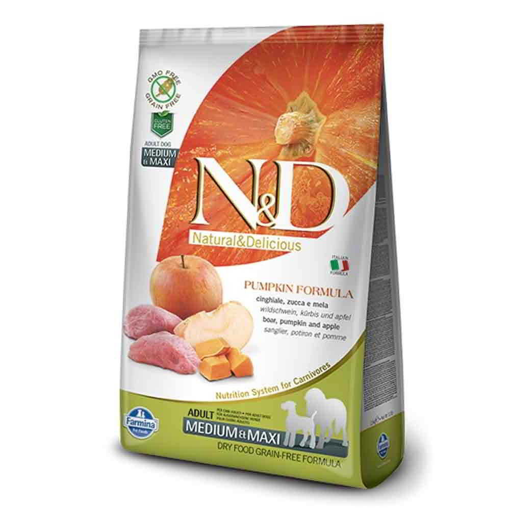 N&D PUMPKIN Mini Sanglier & Pomme 2.5kg