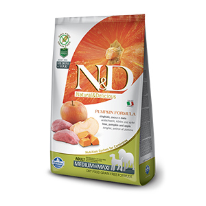 N&D PUMPKIN Medium/Maxi Sanglier & Pomme 12kg