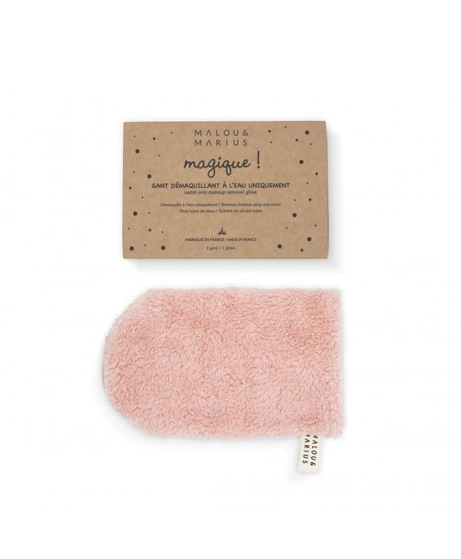 Gant démaquillant à l'eau uniquement