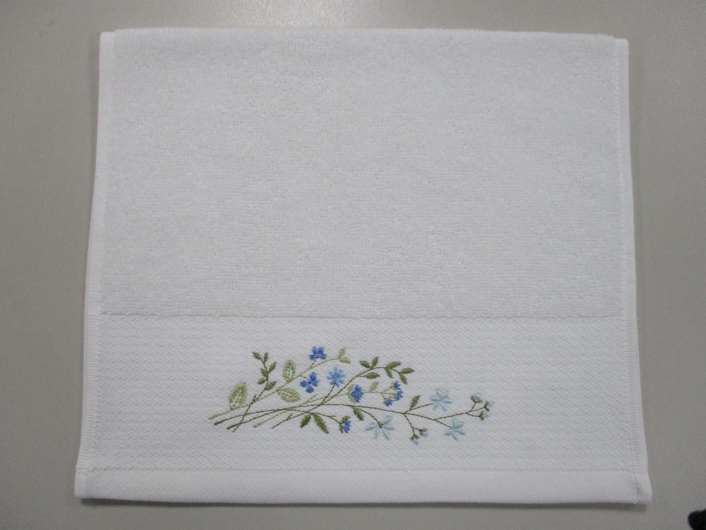 Serviette Invité Broderie 30x50cm