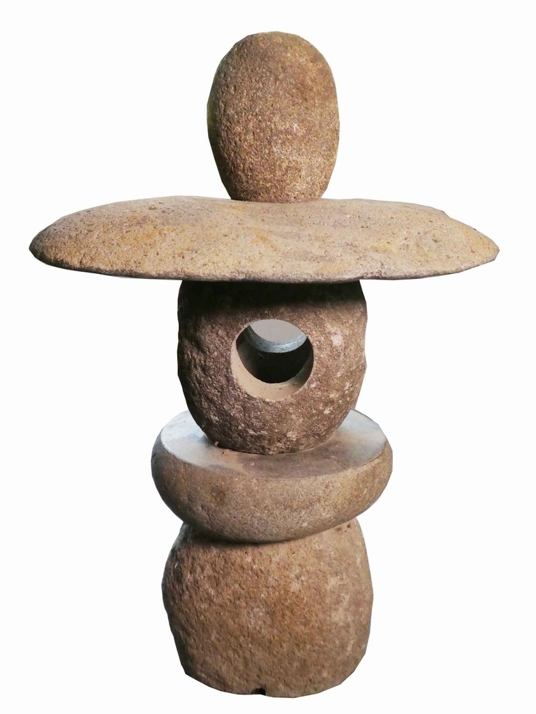 Lanterne de jardin d'inspiration japonaise L