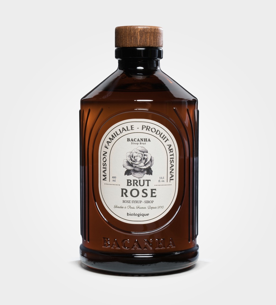 Rose- Sirop Brut Bio 400ml