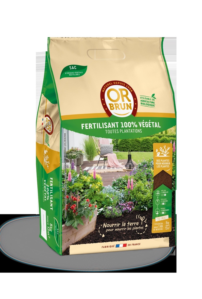 Le Fertilisant 100% Végétal 8 kg v21