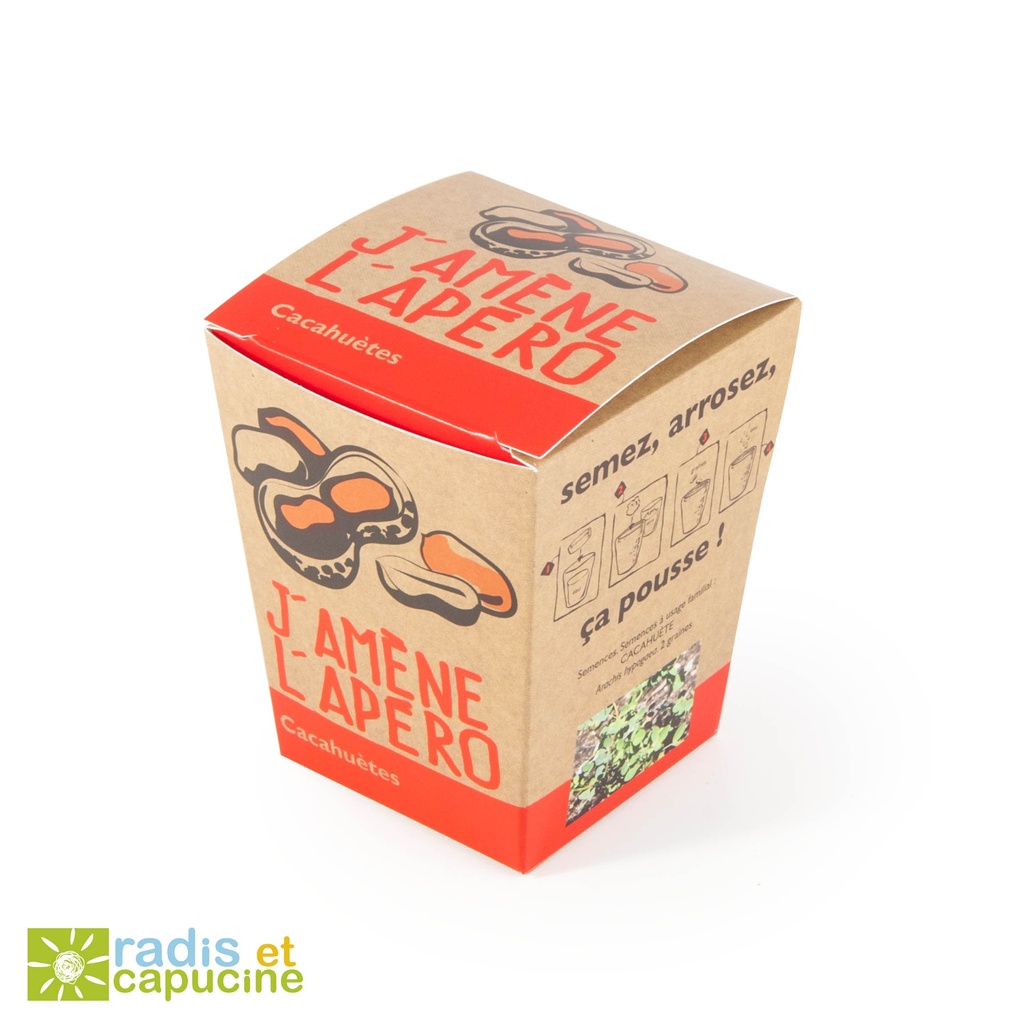 Kit  J'amene l'apéro  - graines de cacahuètes