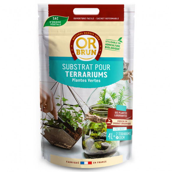 Terreau pour Terrarium 4l