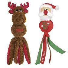 Jouet chien Kong Wubba Santa Reindeer Assorted