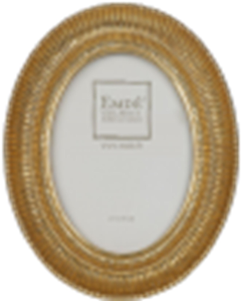 CADRE OVALE DORE 13X18CM 819T18-0