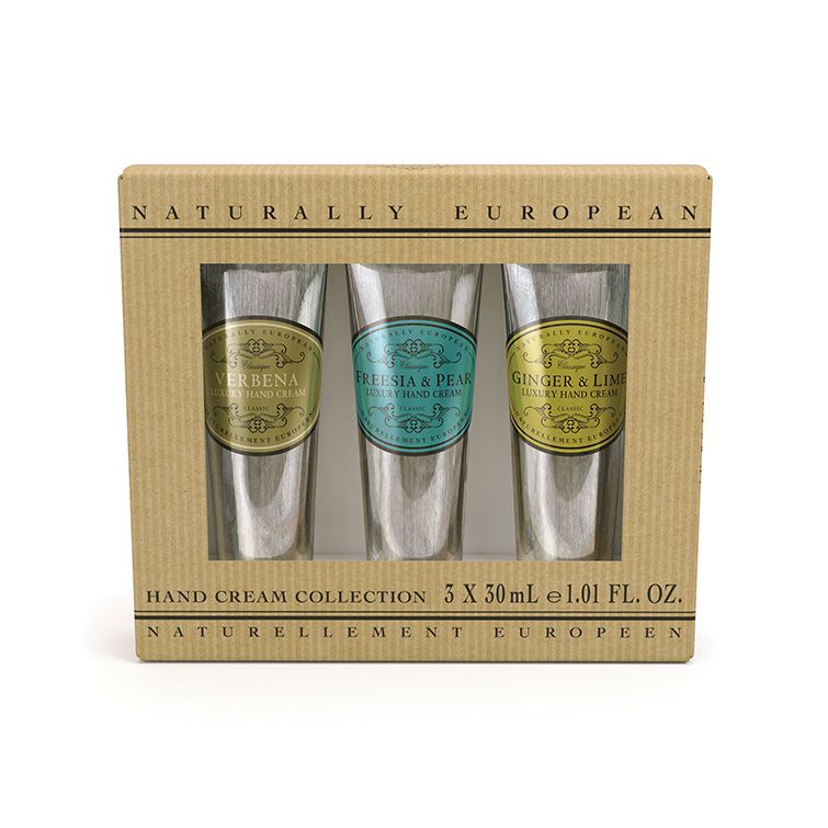 Coffret 3 crèmes pour les mains Naturally