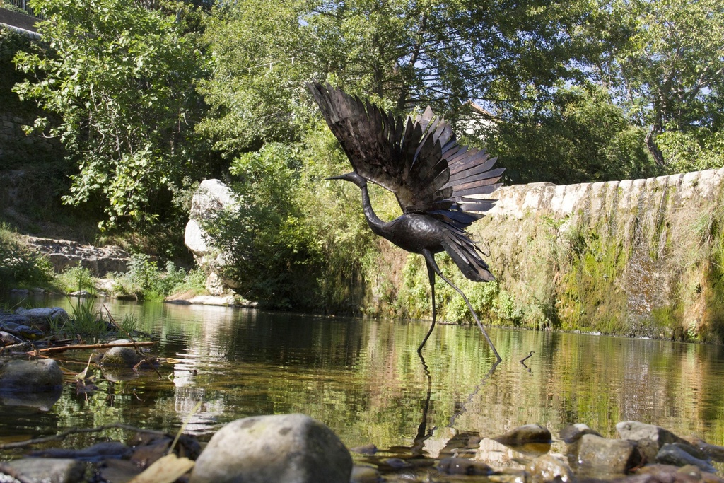 Aigrette 2 Ailes Ouvertes