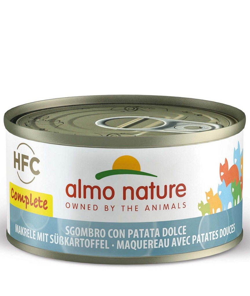 Almo nature  HFC CAT Complete Maquereau Pomme de Terre douce70 g