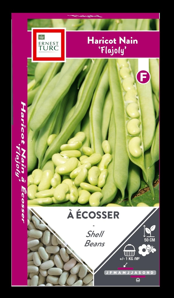 Boite Haricot Nain à Ecosser Flageolet Flagoly