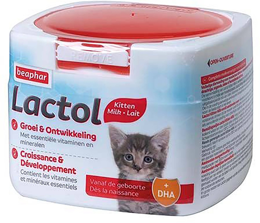 Beaphar Lactol Kitty-Milk, pour chatons orphelins, 250 g