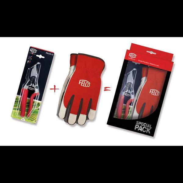 Promo-Pack P053 contenant: 1 FELCO 12 et 1 gants FELCO S-M