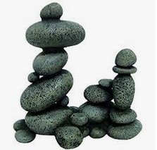 Décoration pour Aquarium  Zen stone S