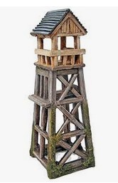 Décoration pour Aquarium  Tour de chasse