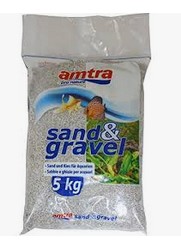 sable pour aquarium  Quartz blanc  1-3 mm 5kg